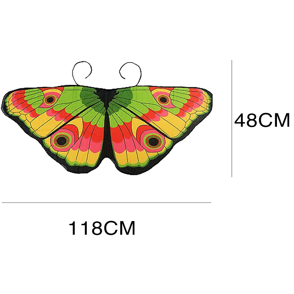 Hot Pack Neck Butterfly Wings Shawl Child Boy Girl Clothing Accessories Halloween Fashion Activity Ball Party Decoration