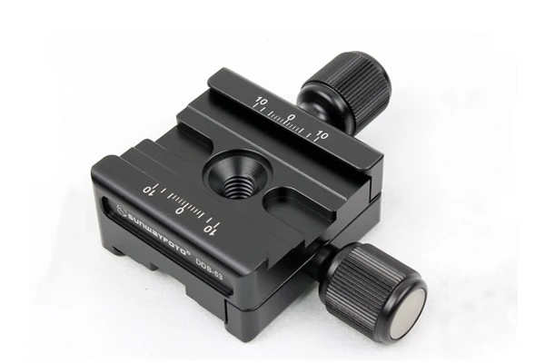 SUNWAYFOTO DDB-53 Tripod Head Quick Release Clamp  for DSLR Dual Double Subtend Clamp Arca Compat