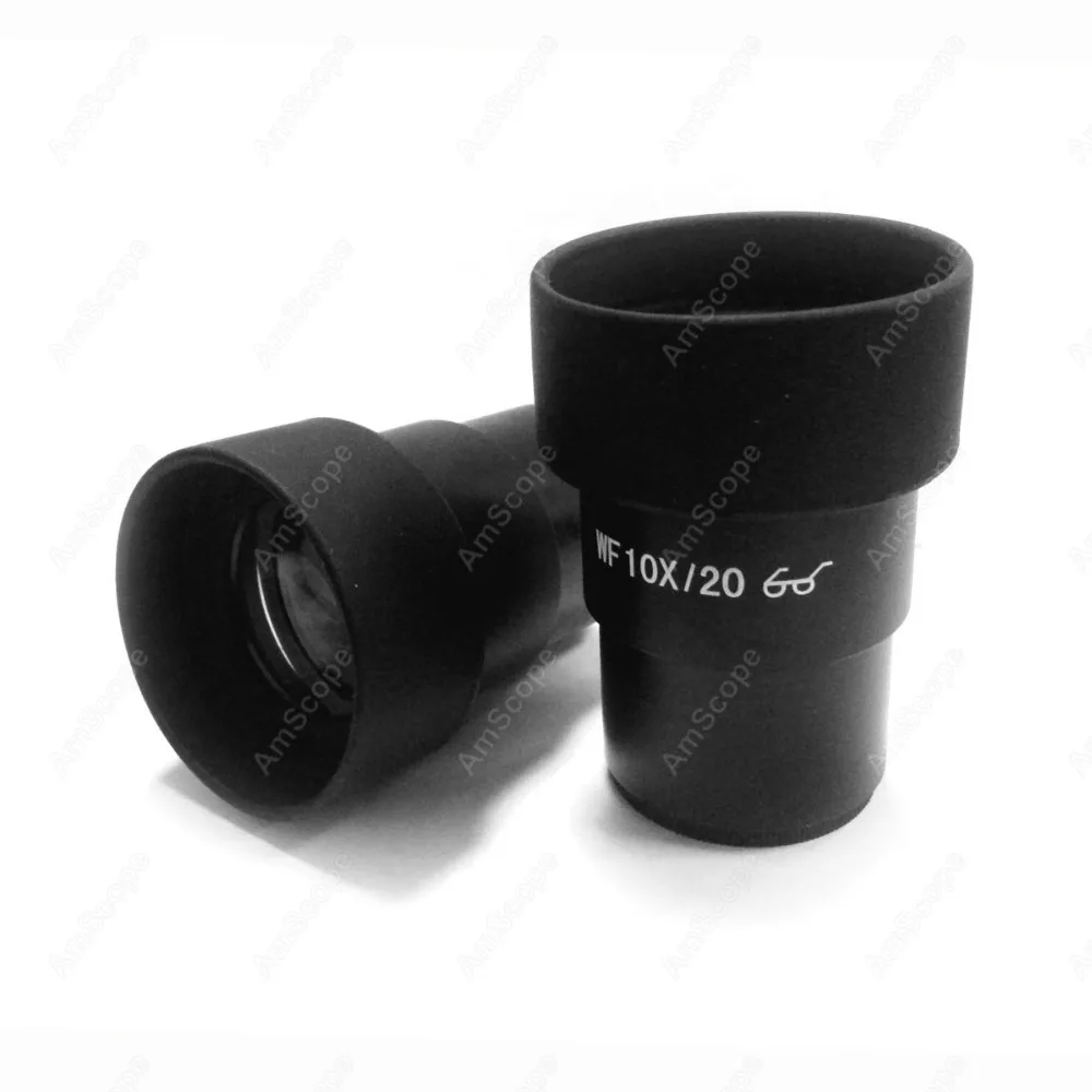 Eye-guards--AmScope Supplies Microscope Foldable Eyepiece Eyeshields or Eye-guards