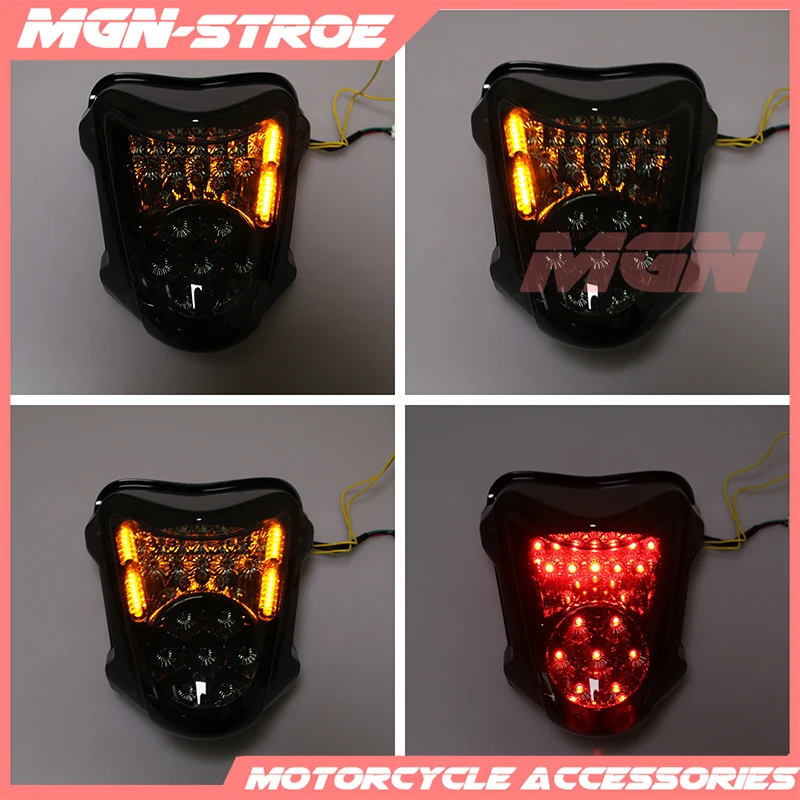 

Motorcycle LED Rear Turn Signal Tail Stop Light Lamp Integrated For GSXR1300 GSXR 1300 2008-2014 08 09 10 11 12 13 14