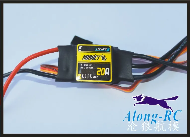 HTIRC HORNET 12A 20A 30A 40A 50A Brushless ESC  for RC Model Airplane Hobby 3D RC Plane Part