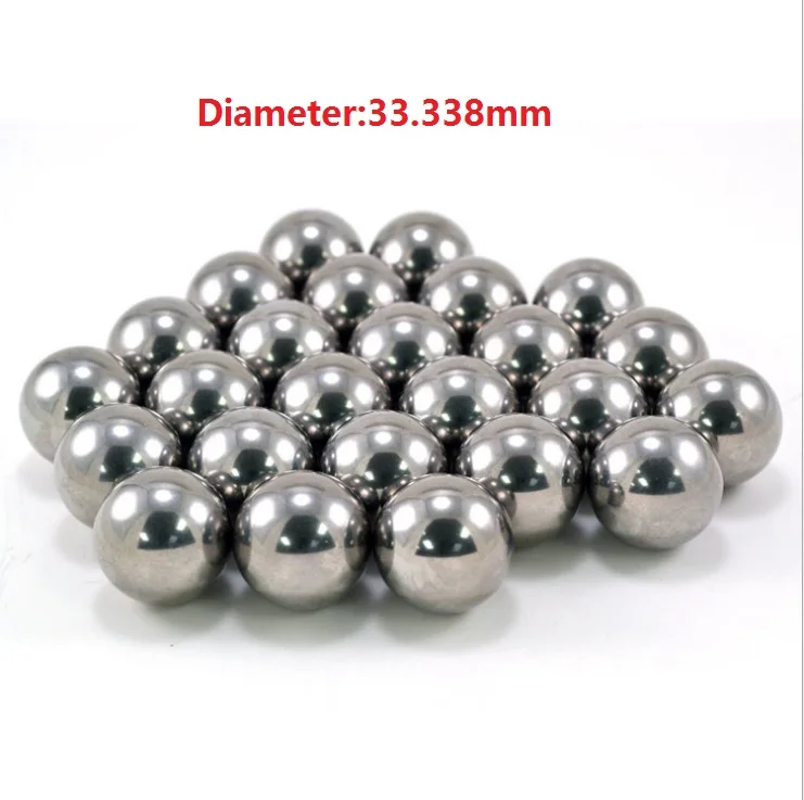 

10pcs/lot steel ball bearing steel balls precision GC15 G16 high quality Diameter 33.338mm