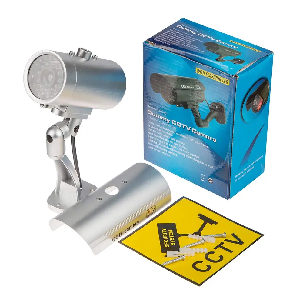 CCTV camera Dummy security fake camera w/ wifi outdoor knipperend led video surveillance dummy cam