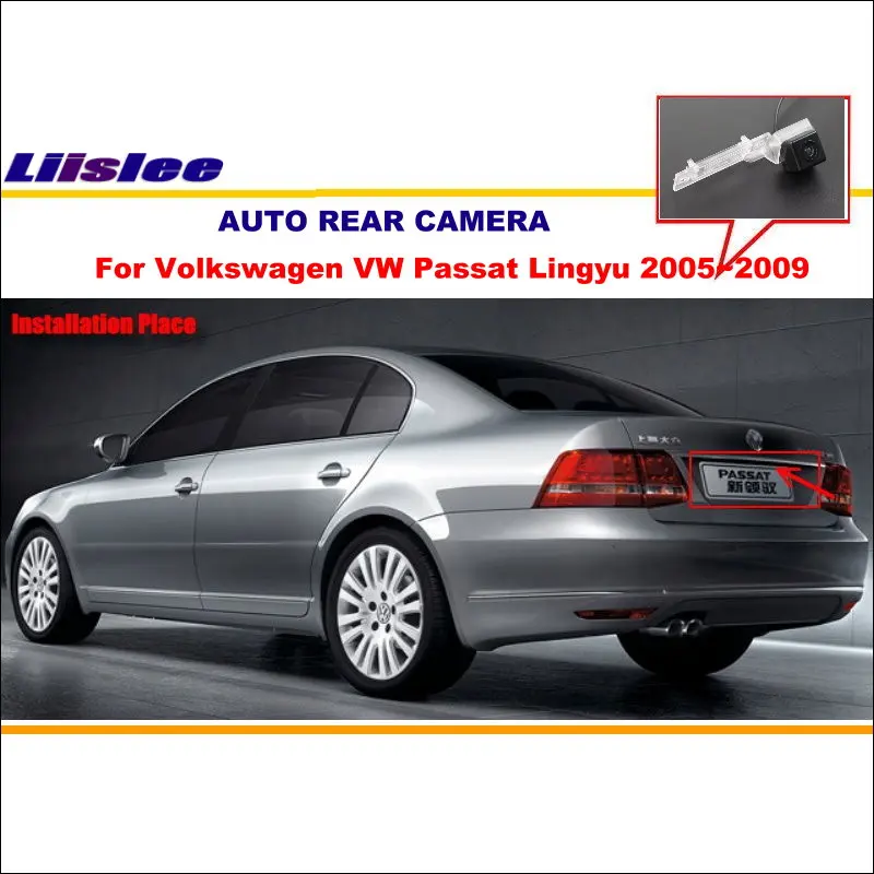 

Для Volkswagen VW Passat Lingyu 2005-2009 Автомобильная камера заднего вида, резервная задняя парковочная Автомобильная HD фотокамера, комплект аксессуаров