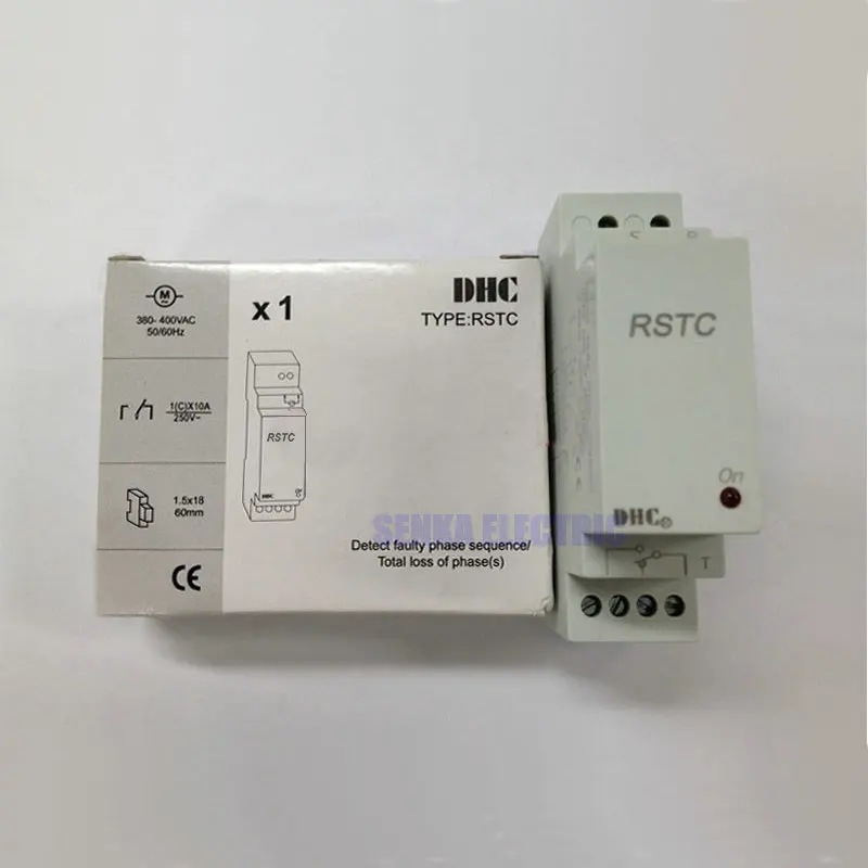 DHC1X RSTC Phase Sequence Loss Protection Relay 3P Power Control Relay