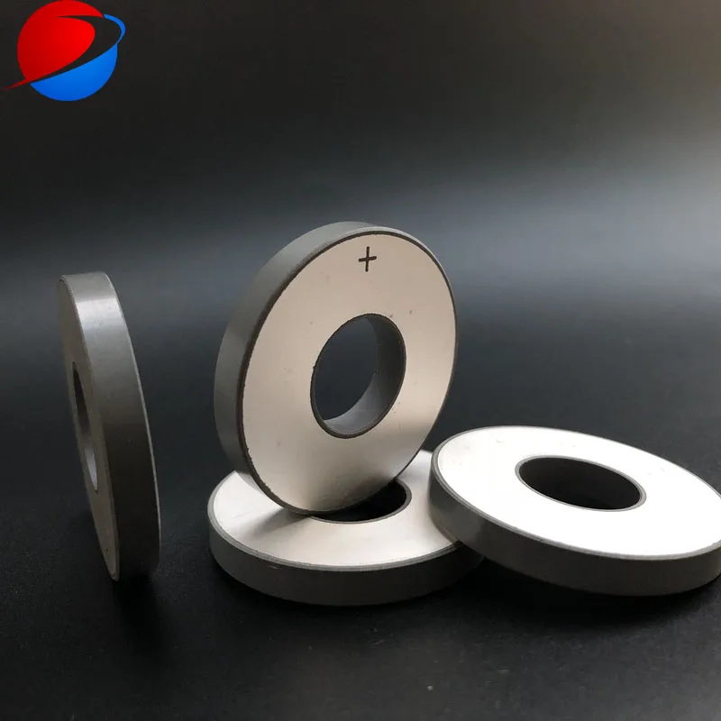 piezo ceramic element 50x20x6.5mm PZT8 ring piezoelectric ceramic