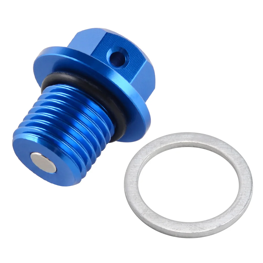 For Yamaha YZF R1 YZF R6 M14xP1.5 Oil Drain Plug Bolt FZ-07 FZ8 FZ-09 MT-07 MT-09 XSR900 XJR1200 FJR1300 XJR1300 V-MAX FZ400