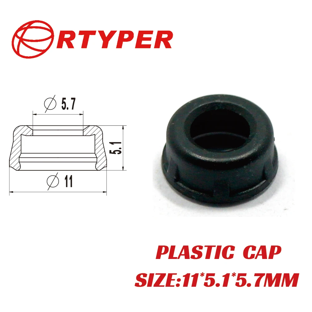 100 PCS Fuel Injector pintle cap Plastic Caps 31006 For 16600-8J010 Nissan Altima Sentra 2.5