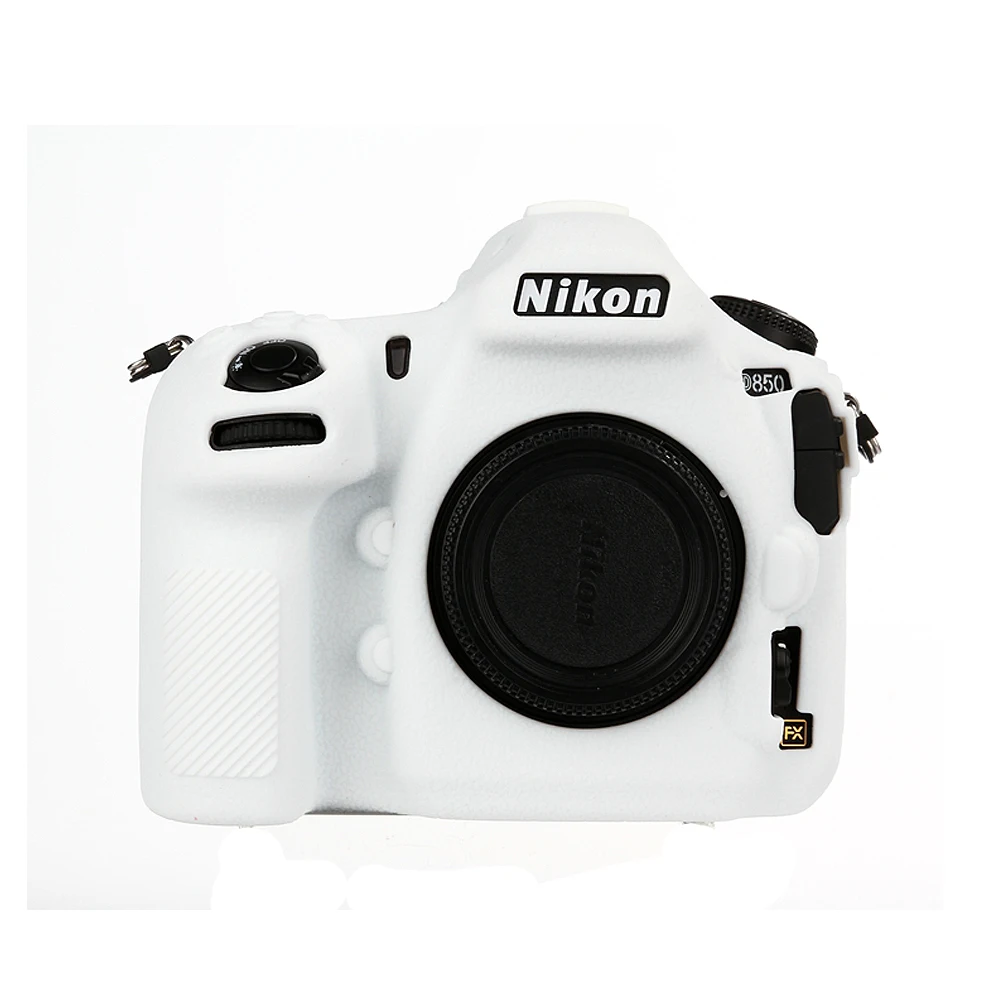 Cao Su Mềm Lưng Thân Bao Da Bảo Vệ Khung Da Cho Nikon D850 Máy Ảnh DSLR