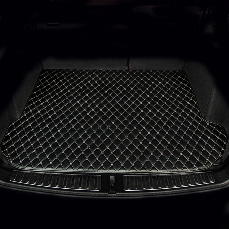 Custom car Trunk mats special for Infiniti QX70 FX FX35 FX30D FX37 FX50 waterproof 5D car styling leather rug liners(2008-)