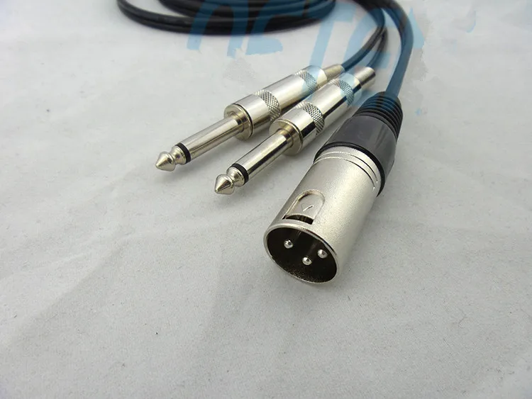 Armaty, aby dwa 6.5/6.35 linii równowagi linia audio mikser kabel 5M 16ft