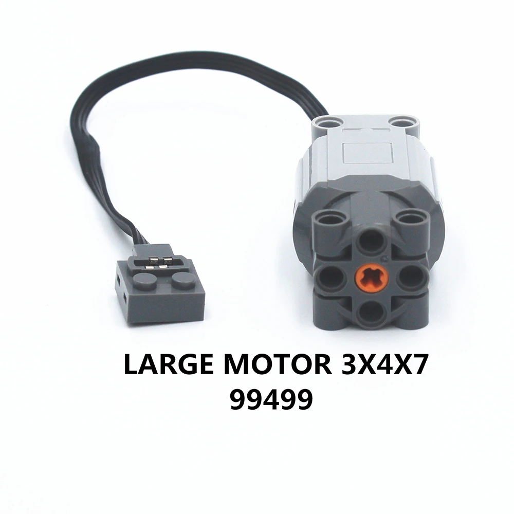 MOC Technical Electric Power Functions (MEDIUM MOTOR,LARGE MOTOR, XL MOTOR,SERVO MOTOR& BATTERY BOX )Compatible With lego 99499