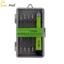 5 in 1 Multi-function Phillips screwdriver Mobile phone repair tool combination Five-in-one screwdriver