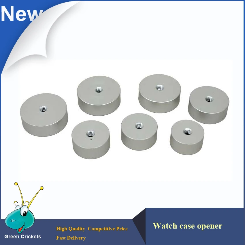 9 pcs/set Strong Aluminum Alloy 26mm~44mm Watch Bezel Dies Set For RolexWatch and TudorWatches Crystal Case press