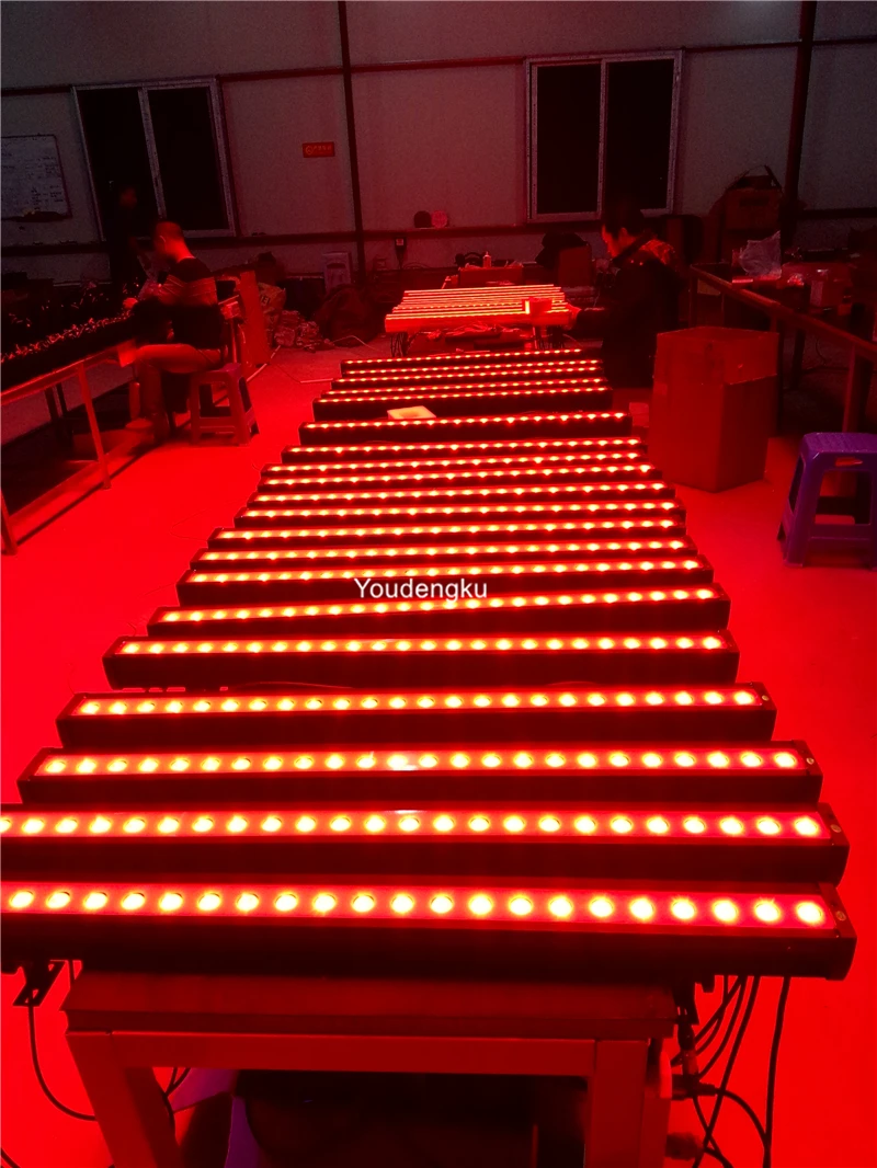 2 шт. 24x3 Вт 3 в 1 rgb уличный светодиодный светильник для мытья ip65 dmx512 светодиодный rgb настенный светильник для мытья