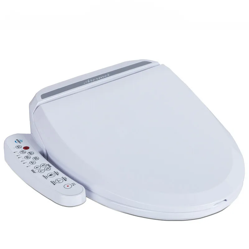 Imagem -02 - Tampa do Assento Sanitário Inteligente Tampa de Assento Aquecida Bidé Squat Banheiro Automático Inteligente Eletrônico Dobradiça Nivela