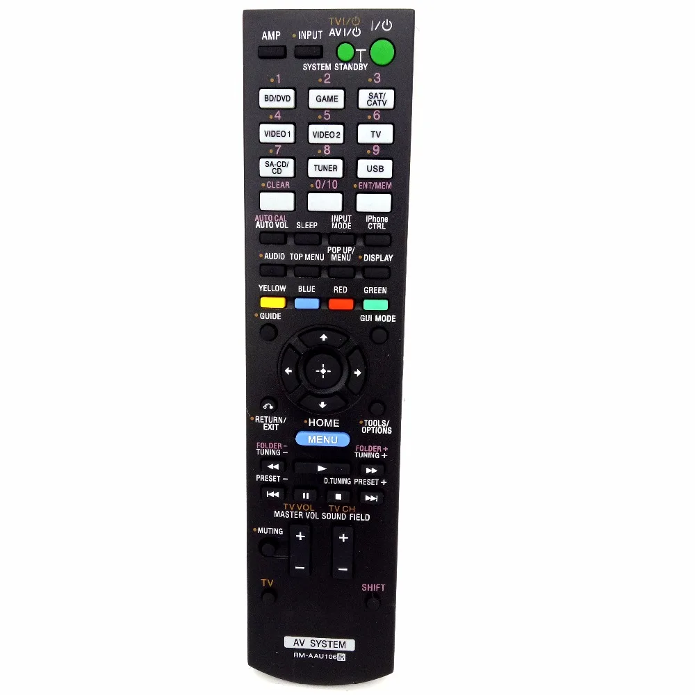 NEW Replacement For SONY RM-AAU106 AV SYSTEM Remote Control STR-DH730 STR-DH830 STR-DH820 RM-AAP062 Fernbedienung