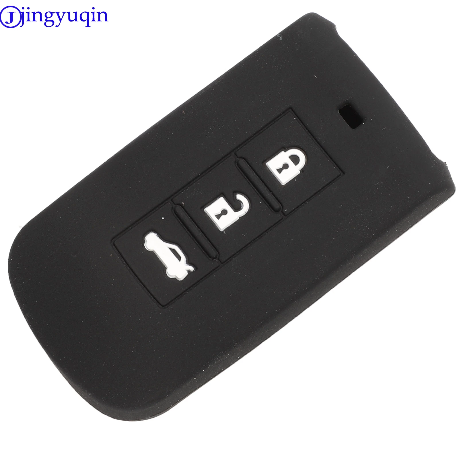 jingyuqin 3B Remote Key Silicone Cover Case For Mitsubishi Outlander 2016 Lancer 10 Pajero Sport ASX L200 Folding Flid