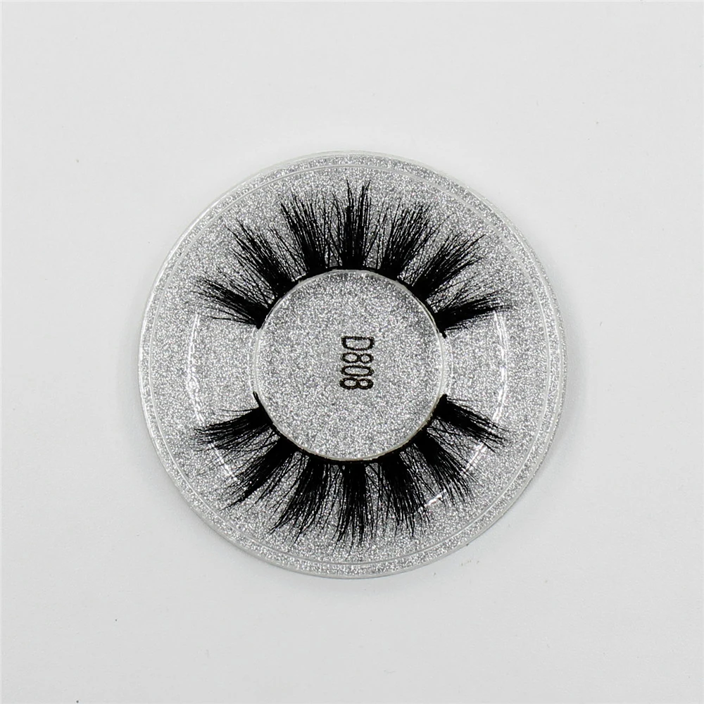 Eyelashes 3D Mink Lashes Cross Thick Natural fake eyelashes Professional Makeup Eye Lashes Dramatic False Eyelash extension D808