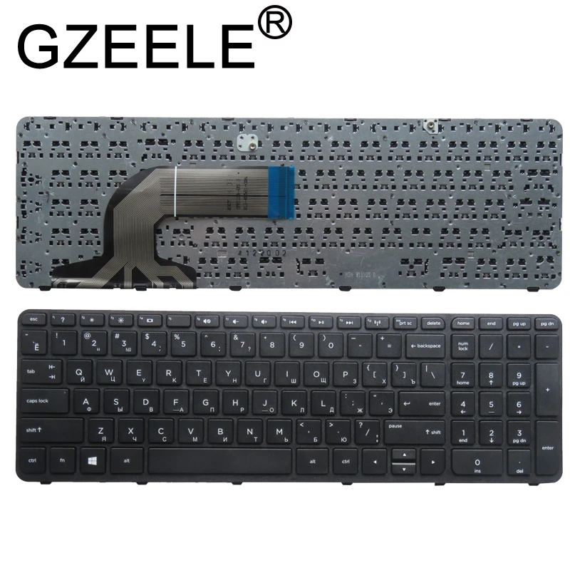 

GZEELE RU russian Laptop Keyboard For HP FOR pavilion 350 G1 350 G2 355 G1 355 G2 351 G1 356 G2 black with frame