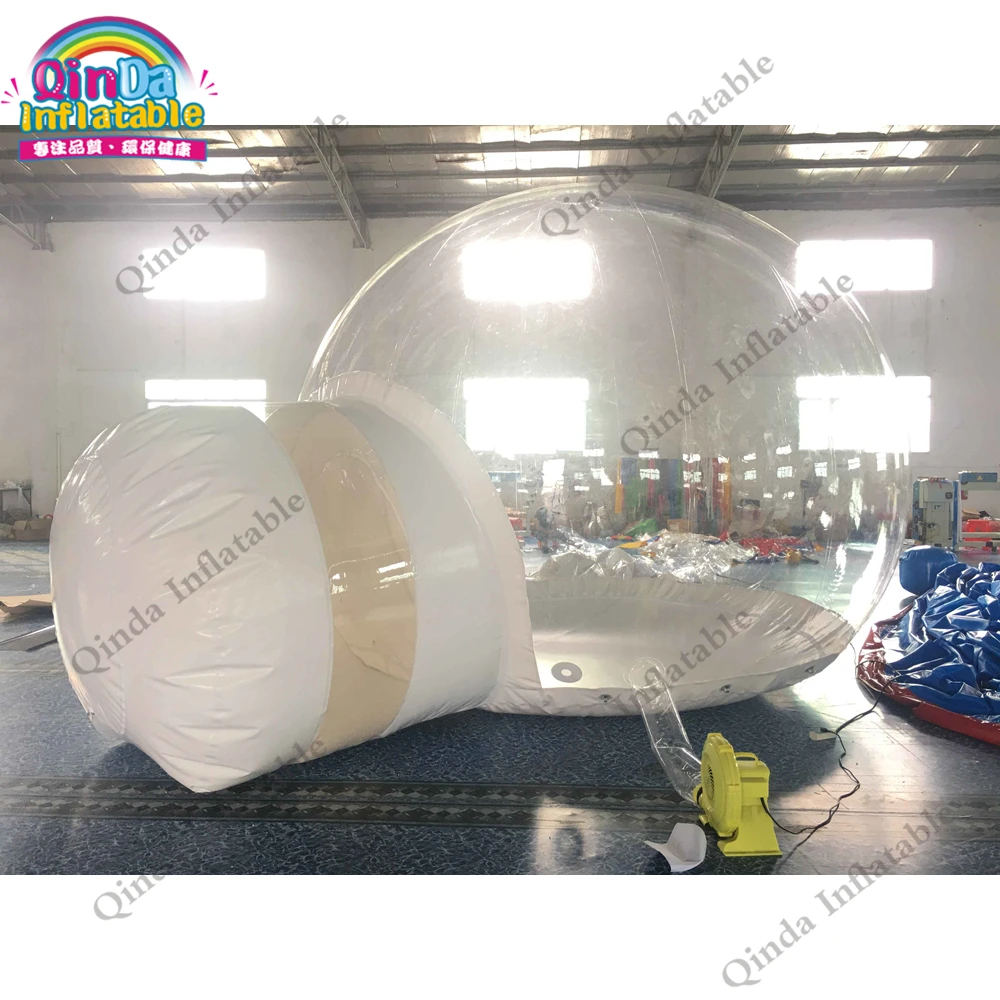 Free Air Blower Transparent Inflatable Lawn Tent Inflatable Clear Bubble Tent For Rent