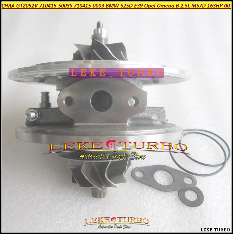 

Турбокартридж CHRA GT2052V 710415-5003S 710415 710415-0003 Турбокомпрессор для BMW 525D E39 00- для Opel Omega B 2.5L M57D 163HP
