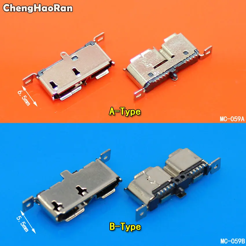 ChengHaoRan 10Pin Micro USB 3.0 Jack Sockect Tail Charging Port Mobile Hard Disk Interface 3.0 Micro Connector Female 180 Degree