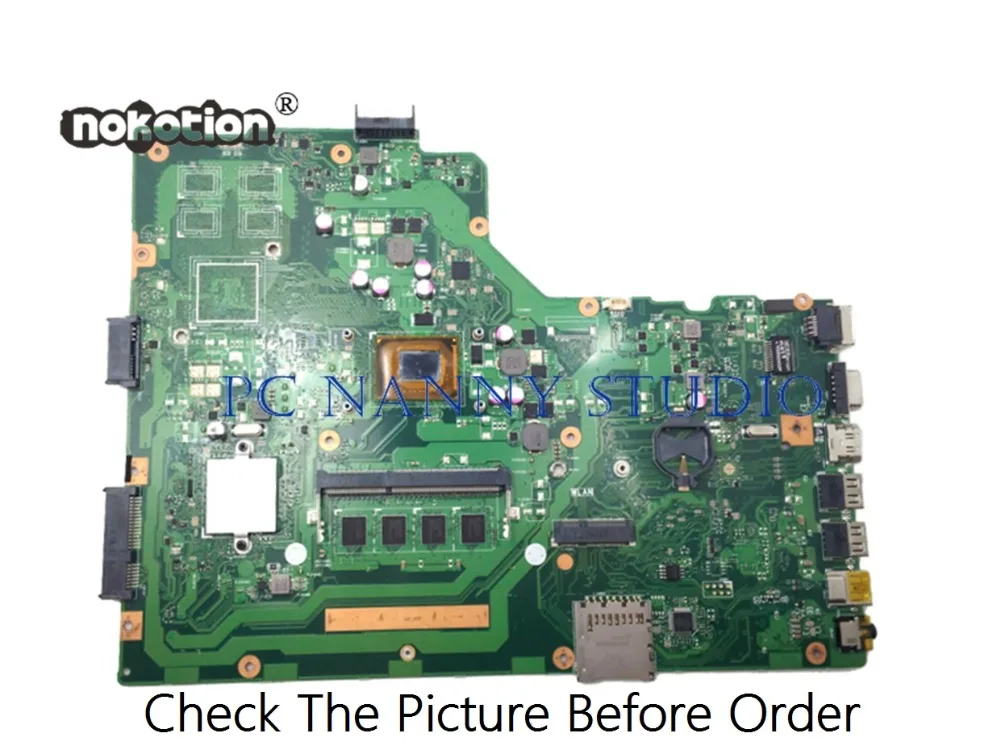 PCNANNY-placa base para portátil ASUS X75A, I3-2350M, 4G RAM, PC, Notebook