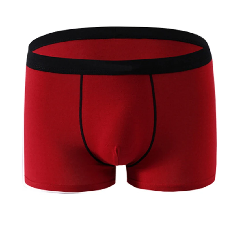 Brand Calvin Boxer Mens Underwear Men Cotton Underpants Male pure men panties shorts  Sexy 3D U Cueca solid calsoncillos hombre