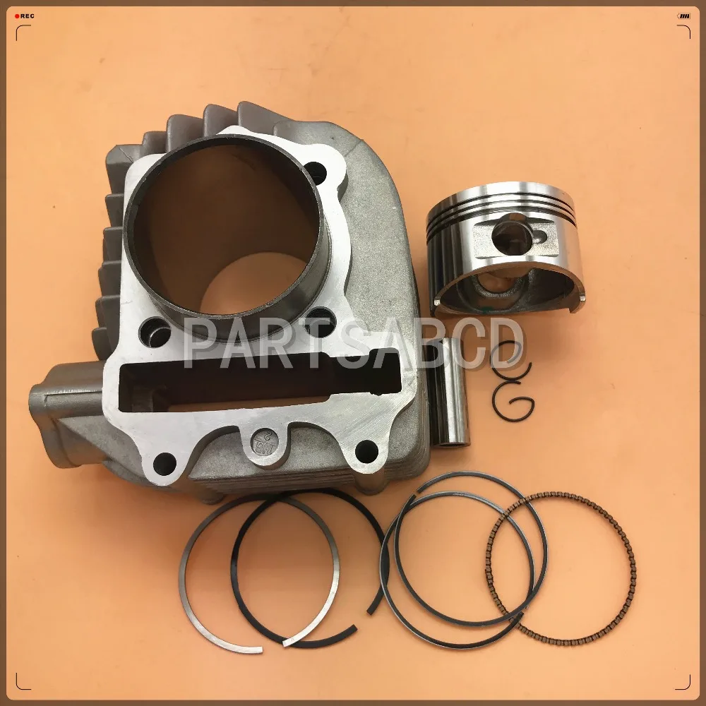 57.4mm GY6 150CC 180CC Cylinder With Piston Sets Scooter Moped ATV Parts