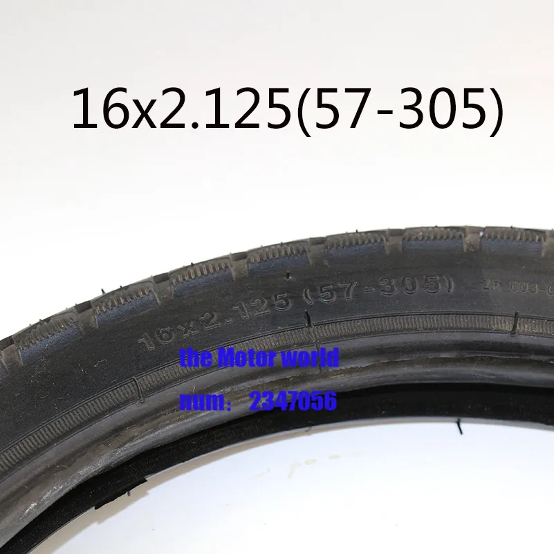 Free shipping high quality 16*2.125 inche  inner tube Outer tyre fits Many Gas Electric Scooters and e-Bike