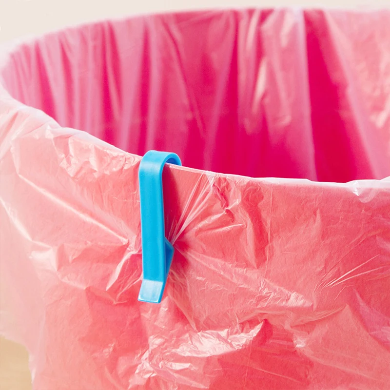 Creative garbage barrel clip holder Japan garbage bag anti slip clip divider side clip home supplies 2