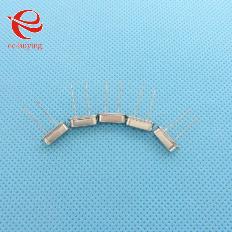 10pcs/lot Crystal Oscillator 17.734MHz 17.734 MHz 17.734M Hz Mini Passive Resonator Quartz HC-49S