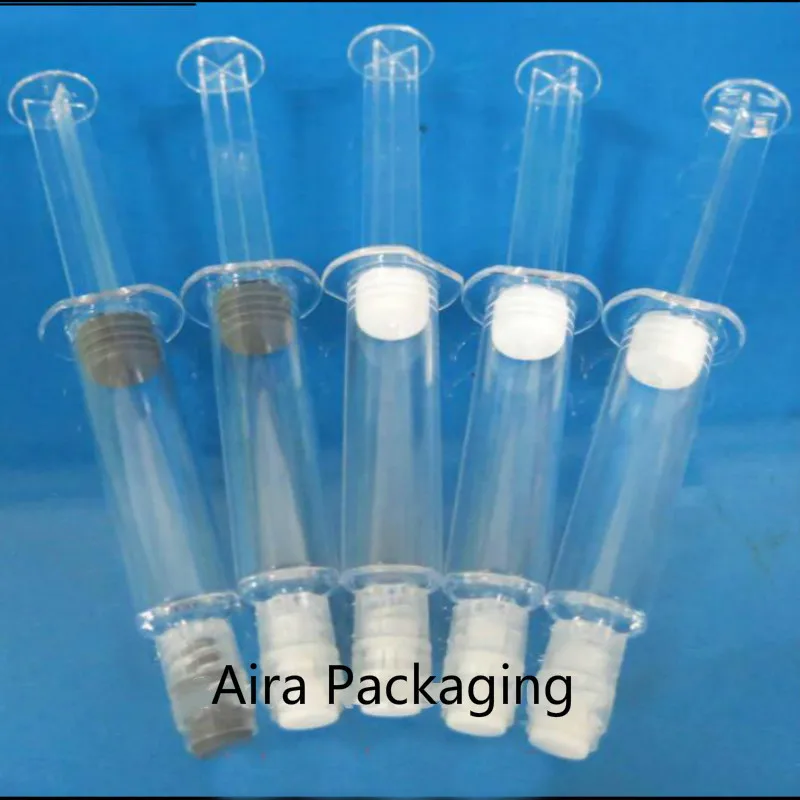 5 ML 100 cái/lốc Rỗng Thanh Lịch Thẩm Mỹ Ống Tiêm Container Dầu Tinh Chất Bơm Lại Hydro Ống Tiêm Dùng Một Lần Facil Công Cụ Trang Điểm