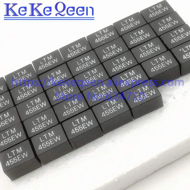 10pcs/lot LTM455EW LTM455E CFWM455E CFWM455EW 455E 455 3+2 5Pin 450KHz