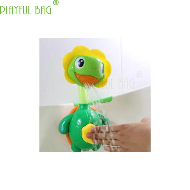 

Baby bathing Spray flowers turtles sunflowers boys girls children toys create practical ability Increase Bath Fun E18