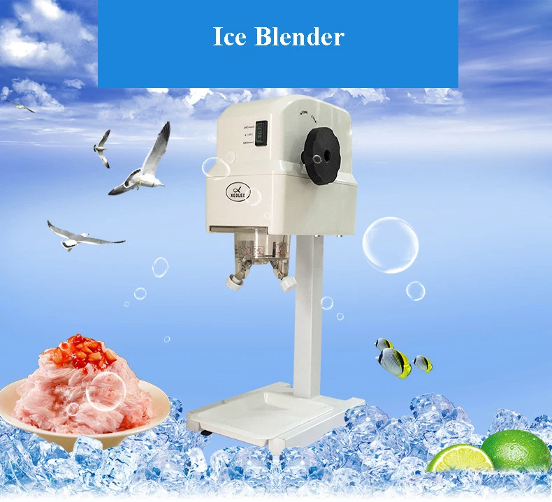 Commercial น้ำแข็งขนาดเล็ก Smoothie เครื่อง Snowflake Ice เครื่องชาขนมหวาน Station Bar เครื่อง