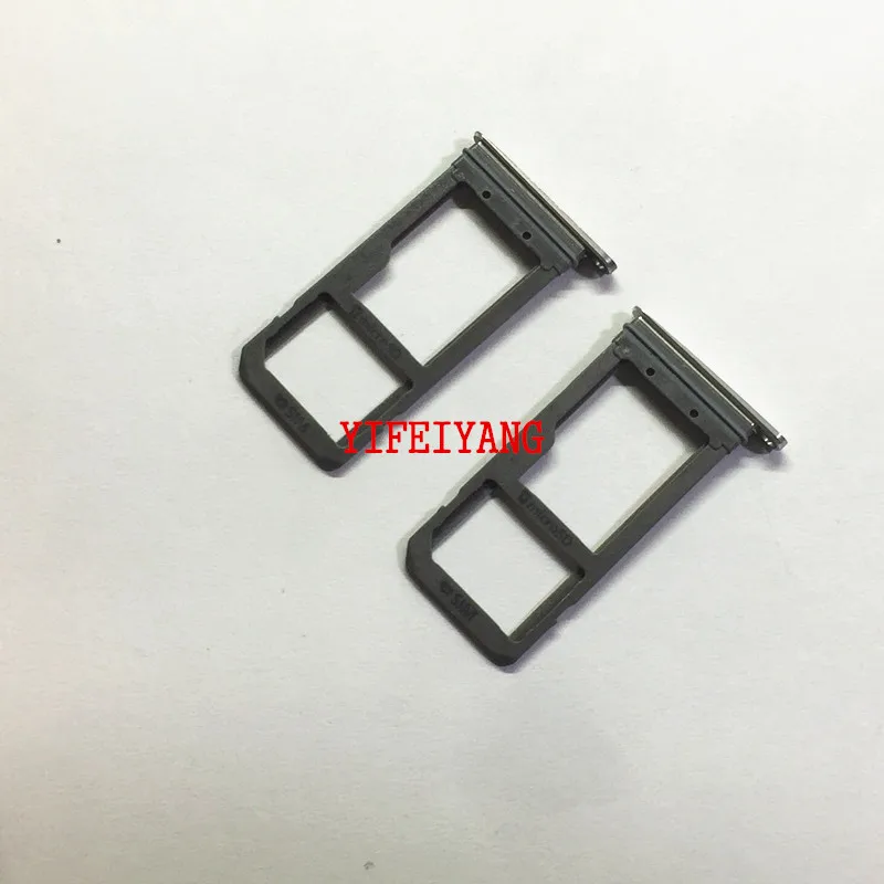 50pcs OEM Sim Tray Holder Double / Single SIM Card Tray Slot Holder For Samsung Galaxy s7 /s7 edge fast shipping