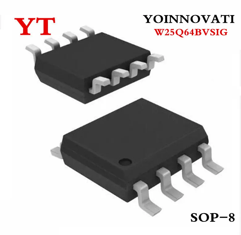 50PCS 25Q64BVSIG W25Q64 W25Q64BVSIG SOP8