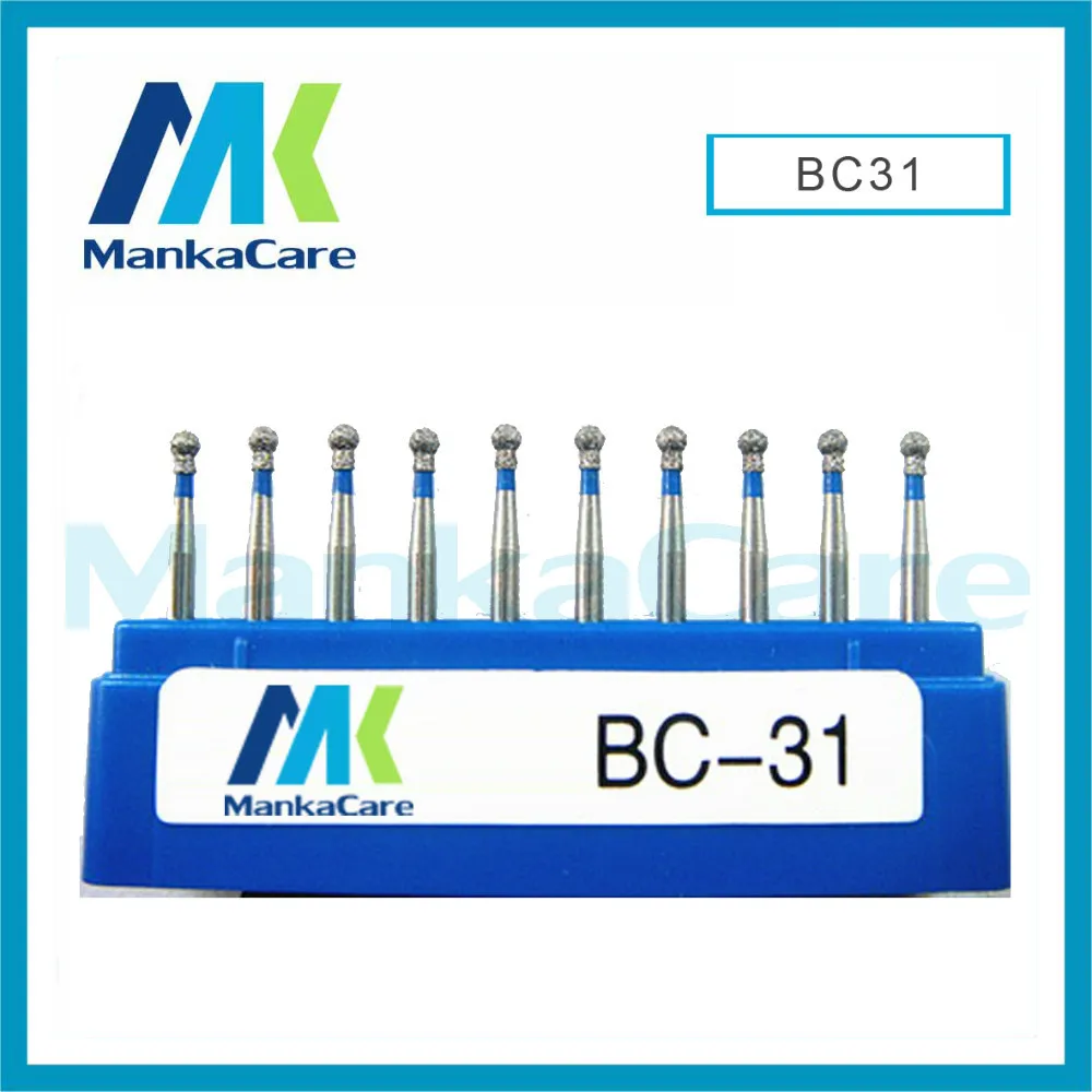 

BC - Dental Lab Assorted Diamond Burs Millers Tooth Drill Jewelers/High abrasive/High speed handpiece dental bur emery bur