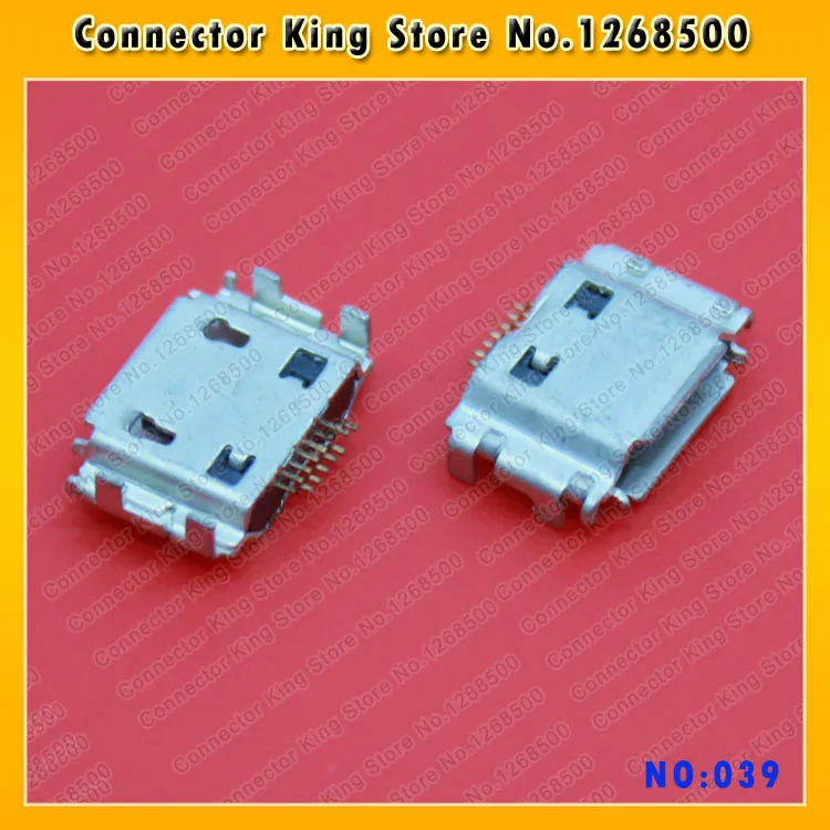 100pcs/lot micro 7pin USB connector repair parts for samsung S5830 S8300 S8000 I9220 N7000 S3930 charging port,MC-039