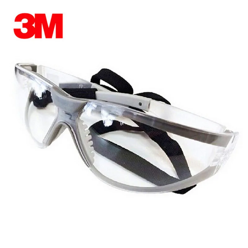 3M 11394 okulary ochronne gogle Anti-Fog Antisand wiatroszczelna przeciwkurzowe odporne na przezroczyste okulary ochronne okulary robocze