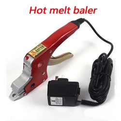 1pcs Hot melt baler Electric Strapping Welding Tool equipment PP Straps Manual Packing Machine For Carton Seal/packaging/packer