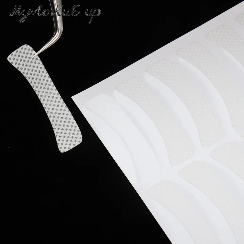 50 Pairs Eye Stickers Paper Patches Under Eye Pads For Eyelash Extension Fabrics Pads Adhesive Eye Tape Wraps Make Up Tools