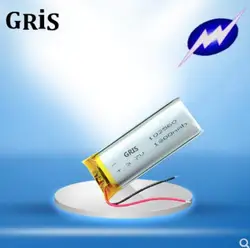 102560 polymer battery 3.7V rechargeable lithium ion battery 112560 for 902664 1800MAH