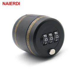 NAIERDI Plastic Bottle Password Lock Combination Lock Wine Stopper Vacuum Plug Device Preservation For Furniture Hardware