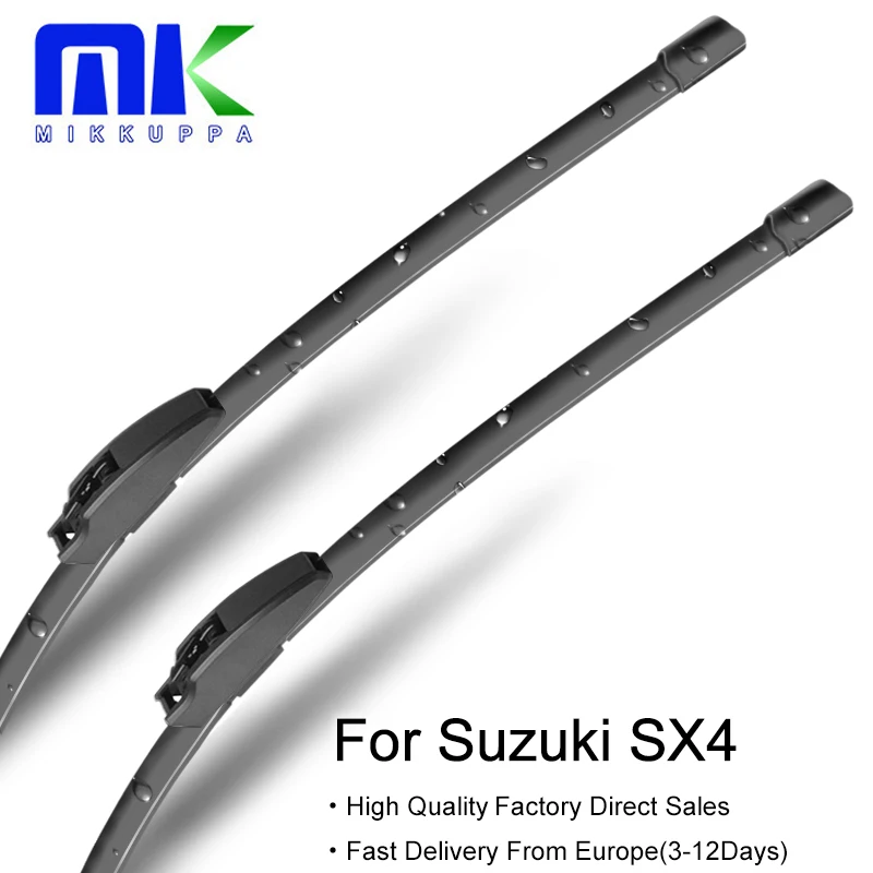 

MIKKUPPA Front & Rear Wiper Blades For Suzuki SX4 Hatchback 2006-2018 Windscreen Windshield Wipers Auto Car Accessories