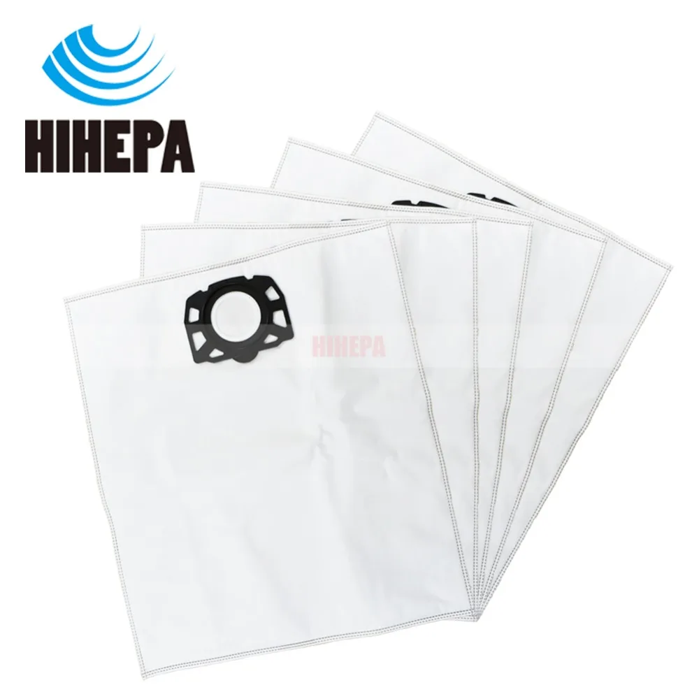 10 pz/lotto sacchetti per la polvere dell'aspirapolvere per Karcher MV4 MV5 MV6 WD4 WD5 Karcher WD4000 a WD5999 sostituzione per la parte #2.863-006.0