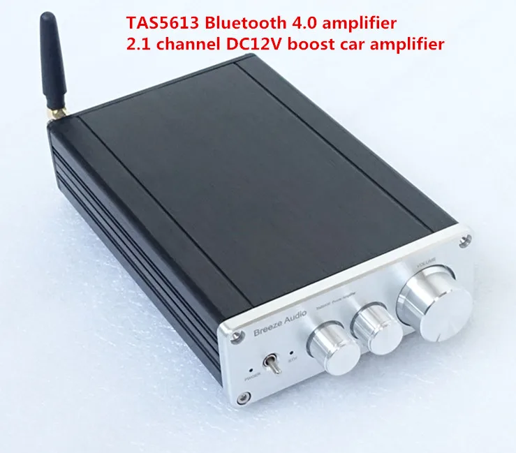 

Finished Class D TAS5613 amp Bluetooth 4.0 HIFI Digital Power Amplifier 150W+75WX2 Stereo 2.1-Channel Mini DC12V car ampifier