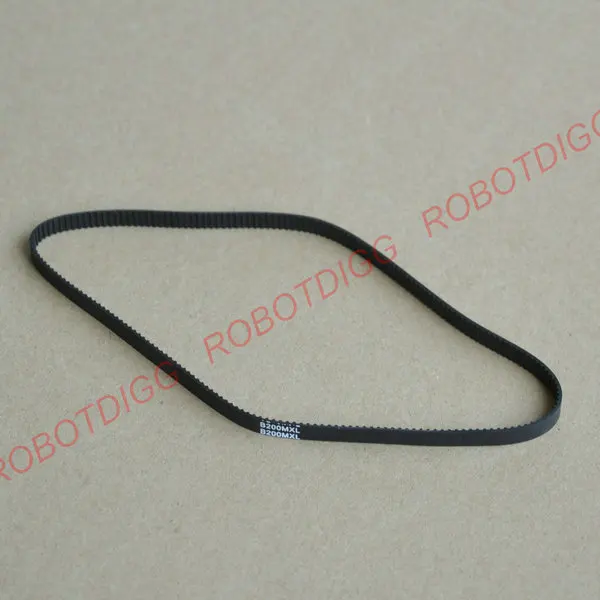 

10pcs/lot, MXL Timing Belt, Closed-loop, B200MXL, 3mm 6mm width